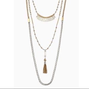 Stella & Dot Riad 3 in 1 Necklace.